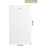 KUMTEL 93L Beyaz Büro Tipi Buzdolabı HMB-110 - Görsel 3