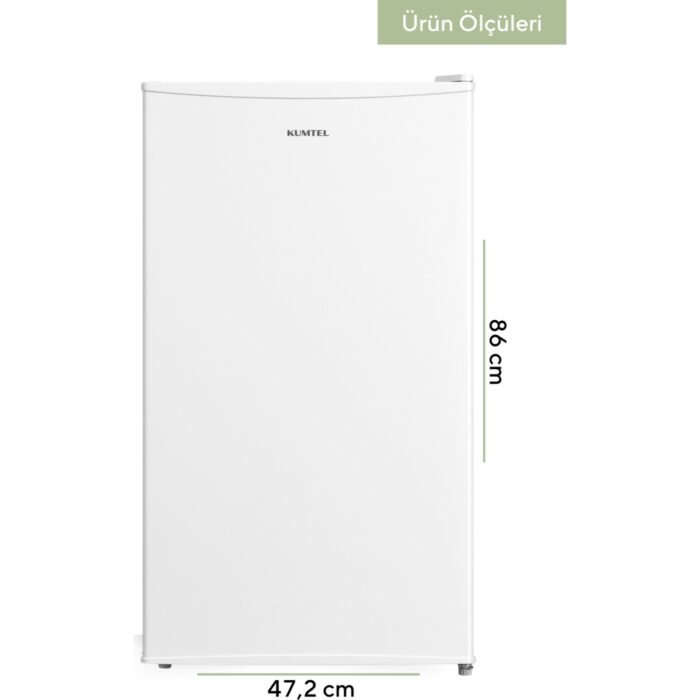 KUMTEL 93L Beyaz Büro Tipi Buzdolabı HMB-110 - Görsel 3