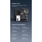 Anesok S50 720° Oynar Başlı 6mm Tek Lens Su Geçirmez 1 metre Endüstriyel Endoskop Kamera - Görsel 5