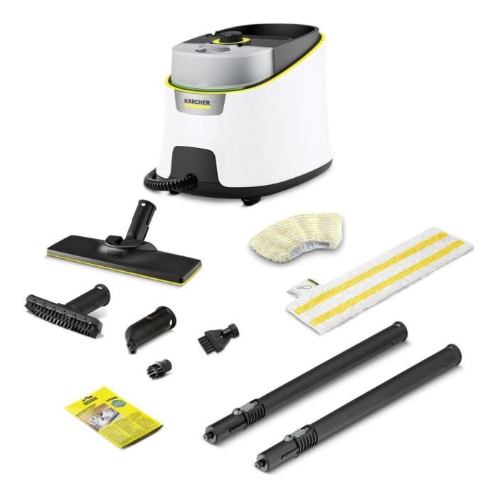 110001084429320.jpg Karcher SC 4 Deluxe EasyFix 2200W Buharlı Temizlik Makinesi – Mikrofiber Bez ve Fırça Setli, Sert Zeminler için Çok Yönlü Kullanım - Görsel 1