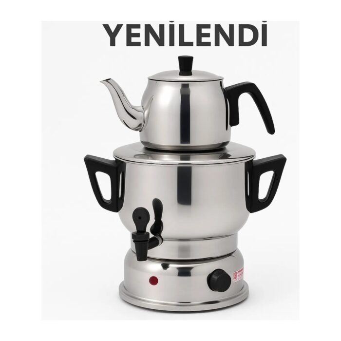 110001087369699.jpg Seçil 70 Bardak Elektrikli Semaver 6 Lt Çelik Yapı (Inşaat- Ofis Uyumlu)BeğenmezsenİadeGarantili -Güzel Bir Çay Zamanı - Görsel 1