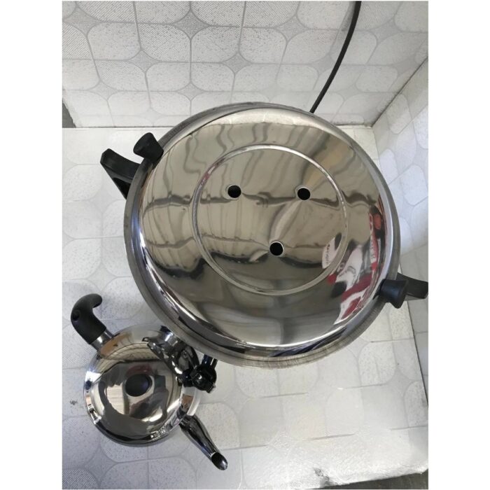 Seçil 70 Bardak Elektrikli Semaver 6 Lt Çelik Yapı (Inşaat- Ofis Uyumlu)BeğenmezsenİadeGarantili -Güzel Bir Çay Zamanı - Görsel 4