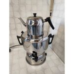 Seçil 70 Bardak Paslanmaz Çelik Elektrikli Termostatlı Semaver – Enerji Tasarruflu Çay Kazanı