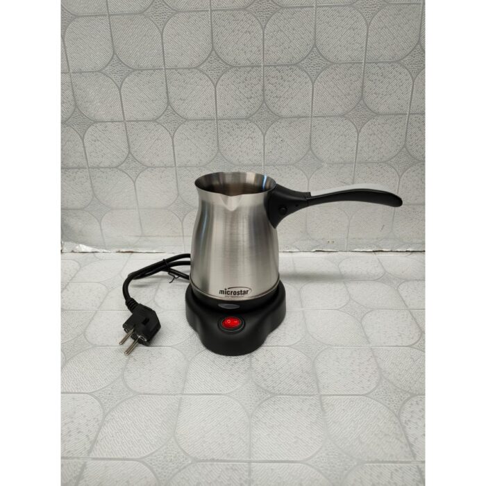 Repa DTM Microstar Hatır Katlanabilir Çelik Elektrikli Cezve 6 Fincan / 800 W – 360° Döner Taban, Gösterge Işığı - Görsel 1