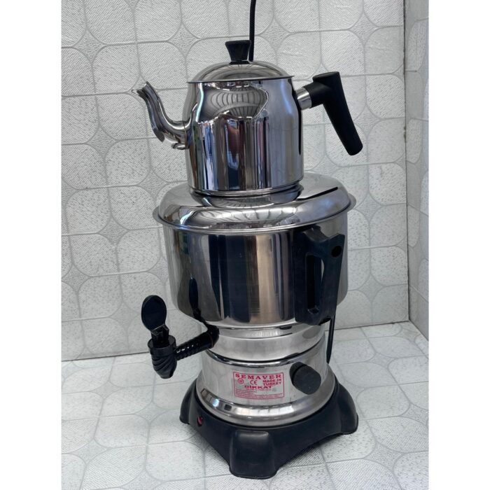 Seçil 50 Bardak Elektrikli Semaver 4,5 Lt Çelik Yapı (Ev-Inşaat- Ofis Uyumlu)Beğenmezseniadegarantili -Güzel Bir Çay Zamanı - Görsel 2