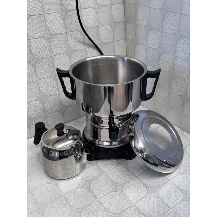 Seçil 50 Bardak Elektrikli Semaver 4,5 Lt Çelik Yapı (Ev-Inşaat- Ofis Uyumlu)Beğenmezseniadegarantili -Güzel Bir Çay Zamanı - Görsel 4