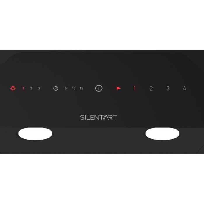 Ferre D063 Siyah Ultra Sessiz Silentart  60 cm Ankastre Davlumbaz - Görsel 2