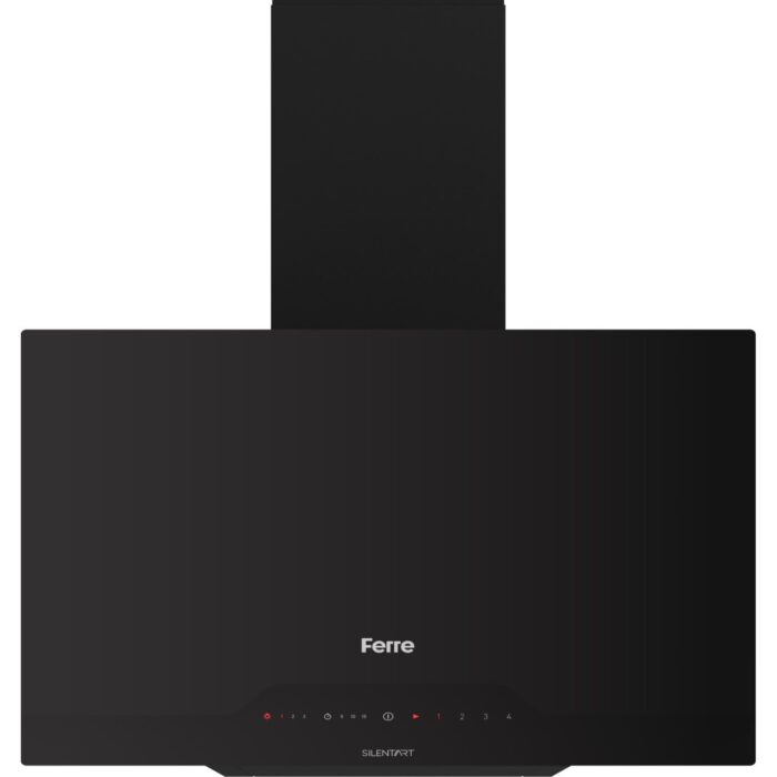 Ferre D063 Siyah Ultra Sessiz Silentart  60 cm Ankastre Davlumbaz - Görsel 4