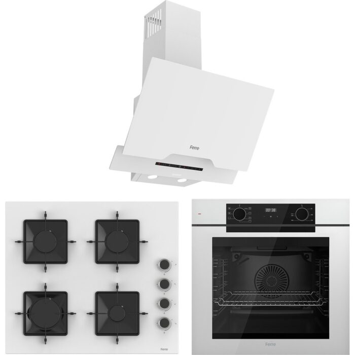 Ferre New Akion Silent Ankastre Set ( QEP63CB-SS206-D064SA ) - Görsel 1