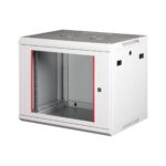 Lande 9u 19" Duvar Tipi Rack Kabinet – Genişlik: 600 mm | Derinlik: 450 mm – Açık Gri
