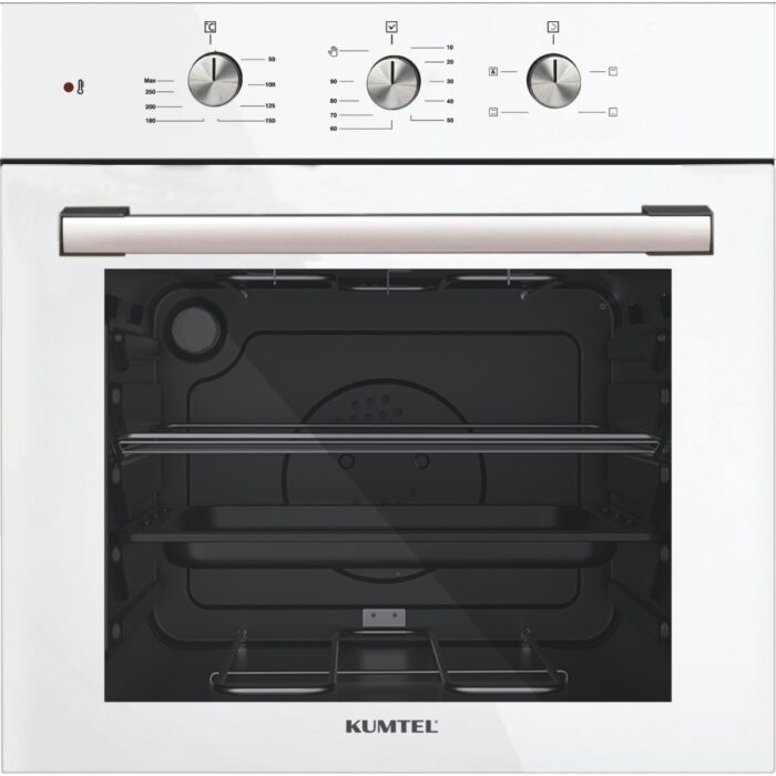 110001094277432.jpg Kumtel Turbo Fanlı Beyaz Ankastre Fırın B66 - Sf2 (Mt) - Görsel 1