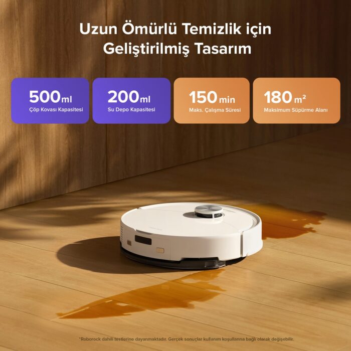 Roborock S8 Pro Plus Akıllı Robot Süpürge - Beyaz - Görsel 4