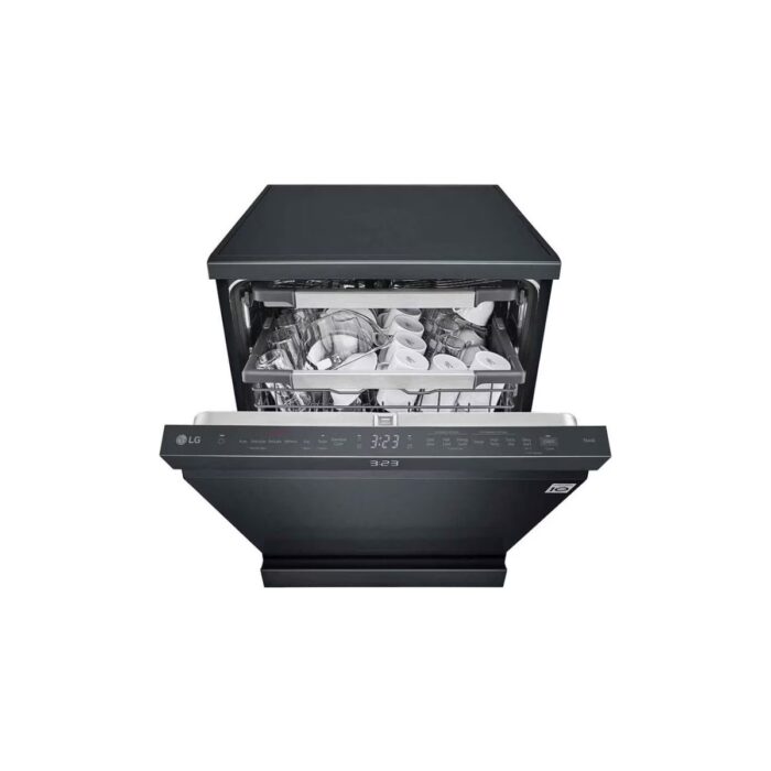 Lg DFC237HMS 8 Programlı 14 Kişilik Mat Siyah Bulaşık Makinesi - Görsel 2
