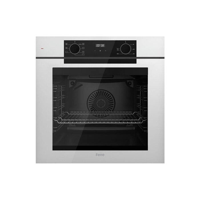 Ferre Fryart-Silentart Serisi Beyaz Set (SC406-WFA + QEP63CB +D078-SA ) - Döküm Izgara / 65 cm Ocak - Görsel 4