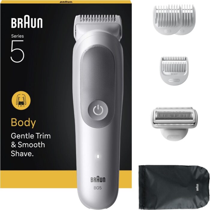 110001102711045.jpg Braun Vücut Tıraş Makinesi Series 5, +6 Aksesuar, Su Geçirmez, BG5550 - Görsel 1