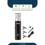 Sinbo Saç ve Sakal Tıraş Makinesi Hassas Çelik Bıçak LCD Ekran Şarjlı Siyah Hızlı Şarj Özellikli - Görsel 2