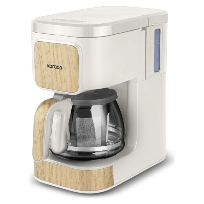 Karaca Just Coffee Aroma 2’si 1 Arada Filtre Kahve ve Çay Makinesi, 750 ml Cam Demlik, Çelik Filtre, 650 W, 5 Fincan Kapasiteli - Görsel 3