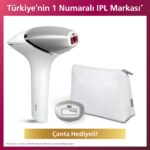 Philips BRI940/00 Lumea 450.000 ATIM Lazer Epilasyon IPL Tüy Alma Cihazı,ÇantaHEDİYELİ,Ekstra Uzun Kablo