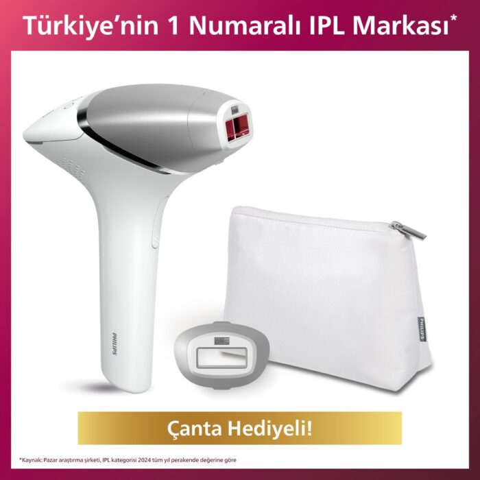 110001116828505.jpg Philips BRI940/00 Lumea 450.000 ATIM Lazer Epilasyon IPL Tüy Alma Cihazı,ÇantaHEDİYELİ,Ekstra Uzun Kablo - Görsel 1