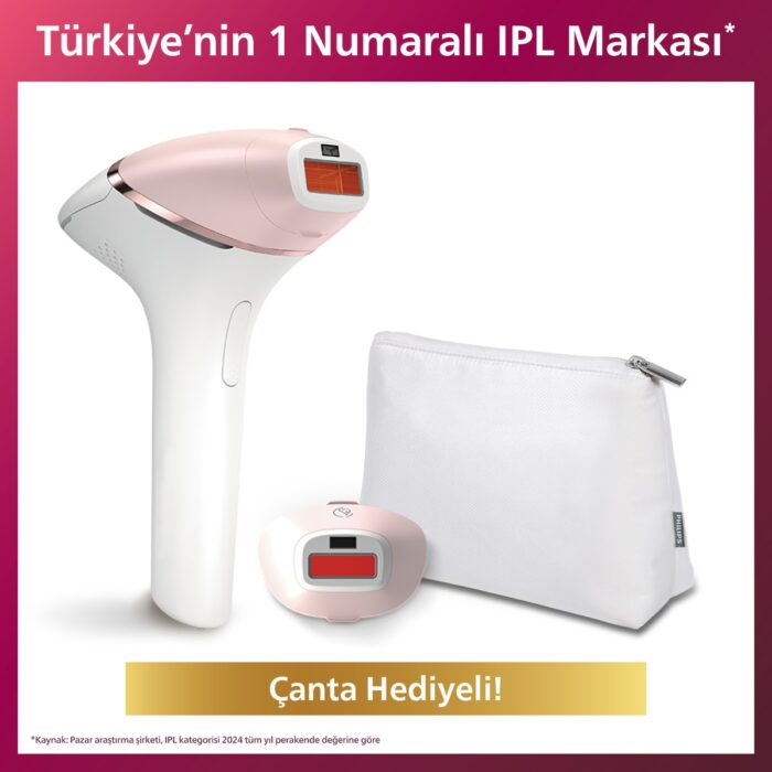 Philips Lumea BRI950/00 Lumea Lazer Epilasyon IPL Tüy Alma Cihazı Yüz+Vücut+Hassas Bölge Kullanımı,Kablolu/Kablosuz Kullanım - Görsel 1