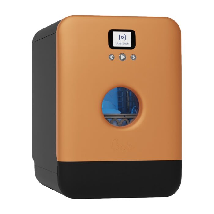 110001117213390.jpg Bob Tezgah Üstü Mini Bulaşık Makinesi Siyah Bakır - Görsel 1