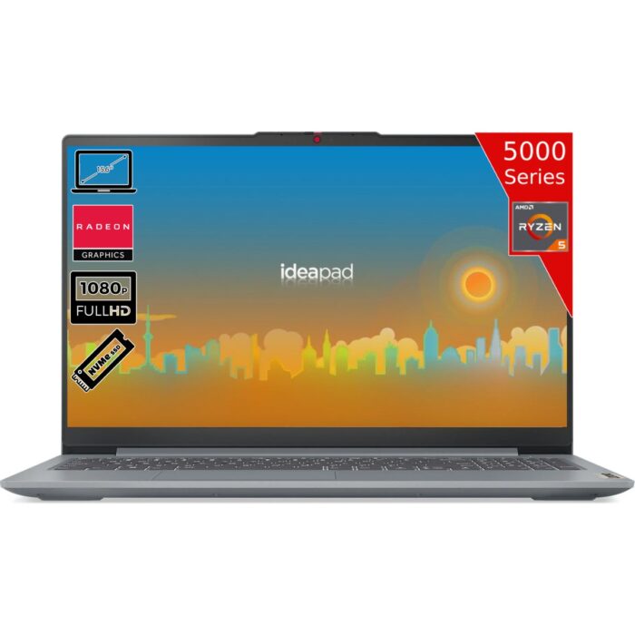 110001117353583.jpg Lenovo Ideapad Slim 3 15ABR8 Amd Ryzen 5-5625U 16GB 256 GB SSD Amd Radeon Graphics 15.6 Fhd Freedos 82XM00QTTX-16256 Taşınabilir Bilgisayar - Görsel 1