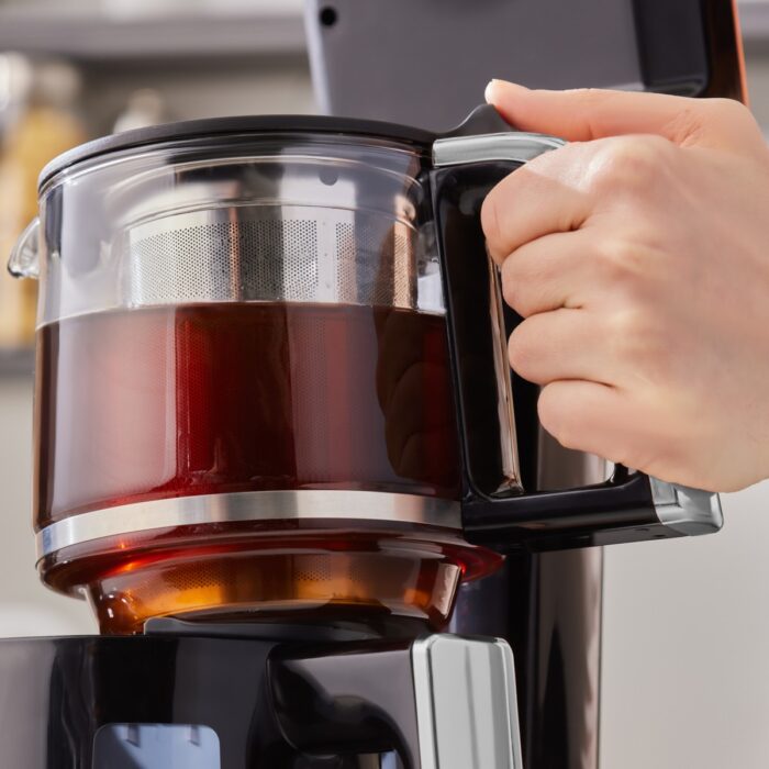 Karaca Robotea Pro Quartz 4 in 1 Konuşan Çay Makinesi Black Chrome - Görsel 5