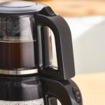 Karaca Glass Tea Xl 2 In 1 Cam Çay Makinesi Shiny Black - Görsel 3