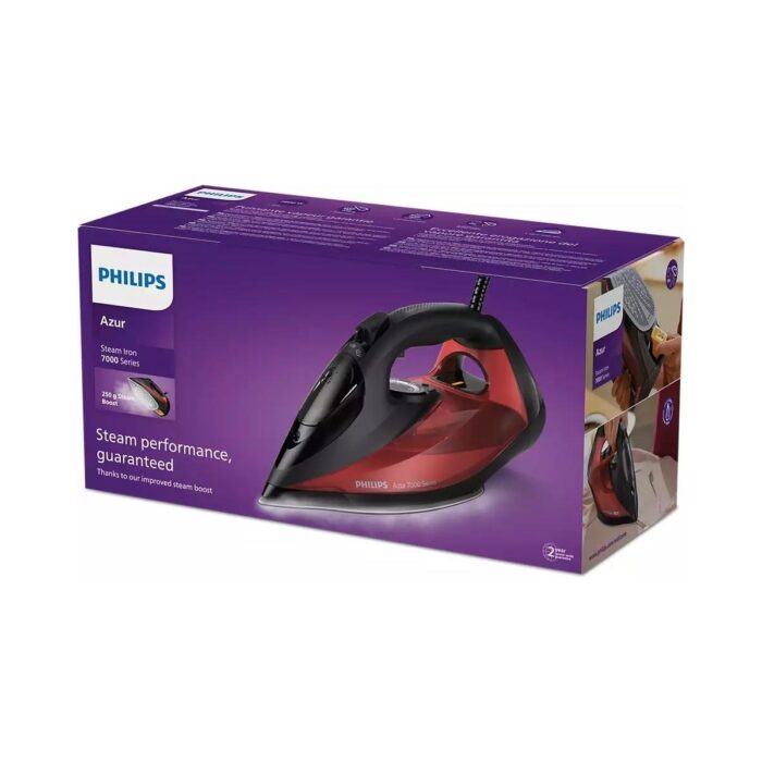 Philips 7000 Serisi Buharlı Ütü DST7022/40 Kırmızı - Siyah - Görsel 2