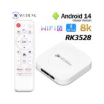 H96max M1plus 8k Android 14.0 Tv Box 4gb+32gb Medya Oynatıcı Air Mouse Wifi6 Bt 5.4 Ethernet Sesli Komut Rk3528 Cpu