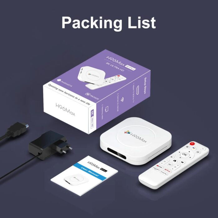 H96max M1plus 8k Android 14.0 Tv Box 4gb+32gb Medya Oynatıcı Air Mouse Wifi6 Bt 5.4 Ethernet Sesli Komut Rk3528 Cpu - Görsel 4