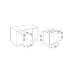 Franke Fdws 614 D8P Dos E Yarı Ankastre Bulaşık Makinesi - Görsel 2