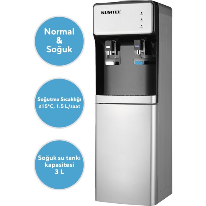 Kumtel HWD-06 2 Musluklu Su Sebili - Görsel 2