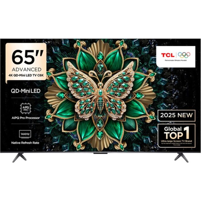 TCL 65C6K 65'' 165 Ekran Uydu Alıcılı 4K Ultra HD MiniLED Google TV - Görsel 1