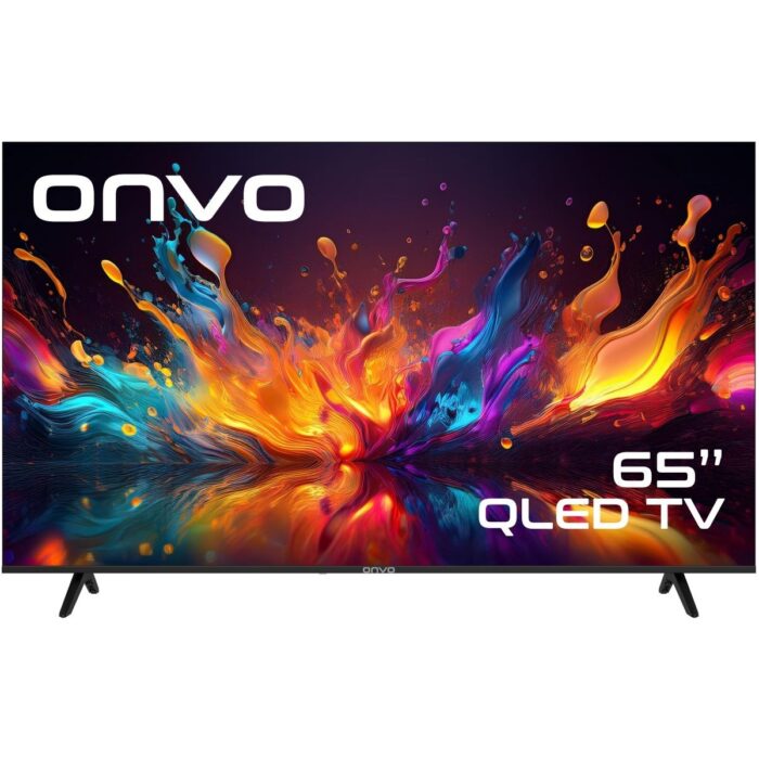 Onvo 65OVF9250UQ 65" 165 Ekran Uydu Alıcılı 4K Ultra HD Google Smart QLED TV - Görsel 1