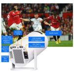 BlueCase HY300 Ultra Hd 1280X720 Piksel 1800 Lümen HDMI Multimedia Projeksiyon Cihazı - Görsel 4