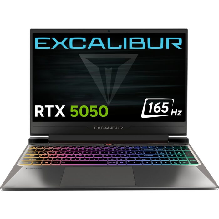 Casper Excalibur G870 Intel Core i7 13620H 16GB 1TB SSD RTX5050 Freedos 15.6" 165Hz Taşınabilir Bilgisayar G870.1362-BF50X-C - Görsel 1