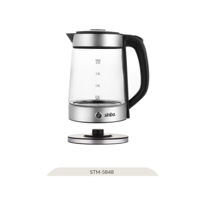 Sinbo 1500 W Elektrikli Cam Çay Makinesi- STM-5848 - Görsel 2