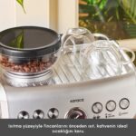 Karaca Coffee Art Barista Kahve Öğütücülü, Süt Köpürtücülü, 15 Bar Basınçlı Espresso, Latte, Cappuccino, Americano Makinesi 2 Lt - Görsel 5