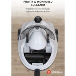 Youban KF2707 PRO Çok Fonksiyonlu Buharlı Temizlik Makinesi Buharlı Temizleyici - Görsel 4
