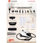 Youban KF2707 PRO Çok Fonksiyonlu Buharlı Temizlik Makinesi Buharlı Temizleyici - Görsel 2