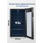 Kumtel 93L Içecek Soğutucu Minibar Hmb-93 - Görsel 3