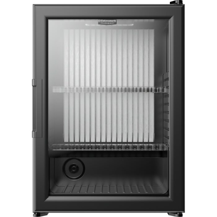 110001129955322.jpg Elektromarla DRC 45 S All Black Edition Absorbe Sistem 45 Litre Cam Kapılı Minibar Mini Buzdolabı - Görsel 1