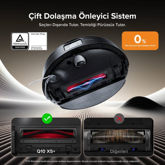 Roborock Q8 Max Pro Plus Akıllı Robot Süpürge - Görsel 3