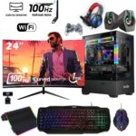 İzoly N12X İ5-3470 16GB 256GB SSD + 1 TB GT 740 4GB GDDR5 Ekran Kartlı 24" Oyuncu Masaüstü Bilgisayar