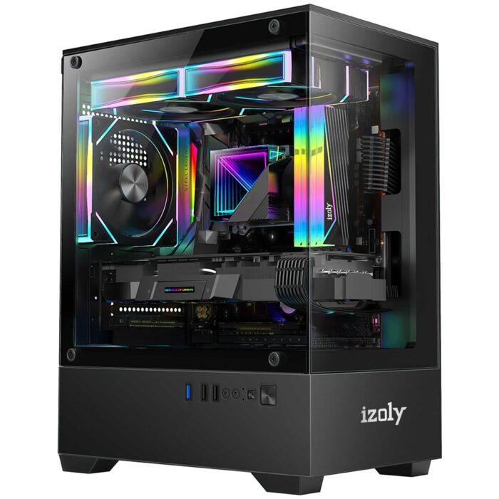 İzoly N12X İ5-3470 16GB 256GB SSD + 1 TB GT 740 4GB GDDR5 Ekran Kartlı 24" Oyuncu Masaüstü Bilgisayar - Görsel 2