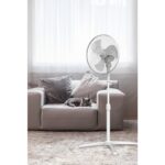 Kumtel KTF-290 Beyaz Vantilatör 16'' (3p) - Görsel 4