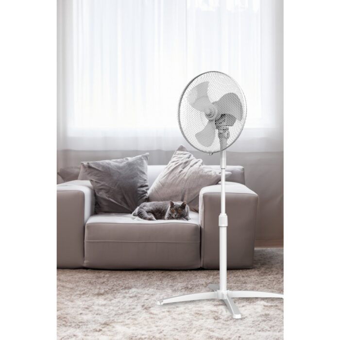 Kumtel KTF-290 Beyaz Vantilatör 16'' (3p) - Görsel 4