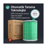 Purmed Xiaomi Smart Air Purifier 4 Pro Uyumlu Gri H13 HEPA + Aktif Karbon Filtre – RFID’li Yüksek Verimli Yedek Filtre - Görsel 4
