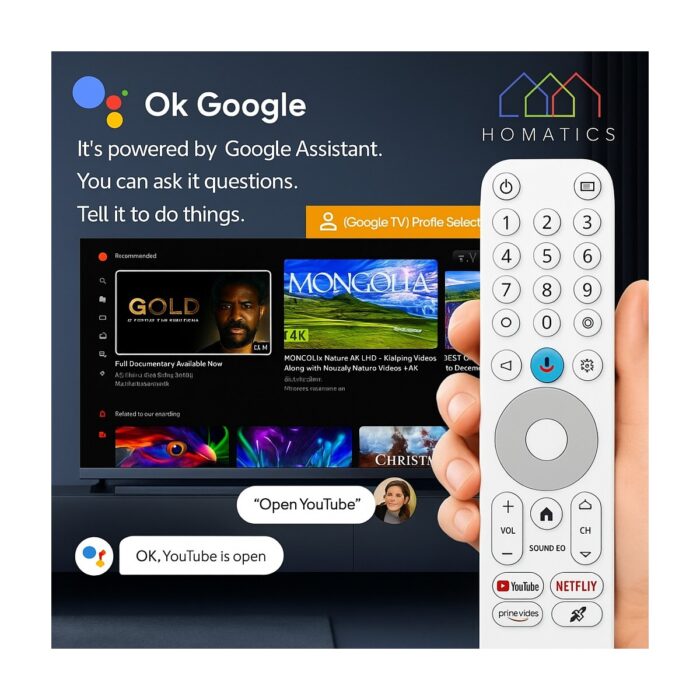 Homatics 4K Tv Stick Premium (Numerik Kumanda + Y Otg Kablo) - Görsel 5